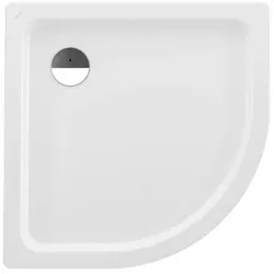 Laufen Platina Viertelkreis-Duschwanne H2150180000401 ohne Antislip, 90x90x6,5cm, weiß