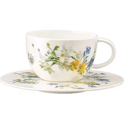 Brillance Teetasse 300 ml Alpengarten mit Untertasse