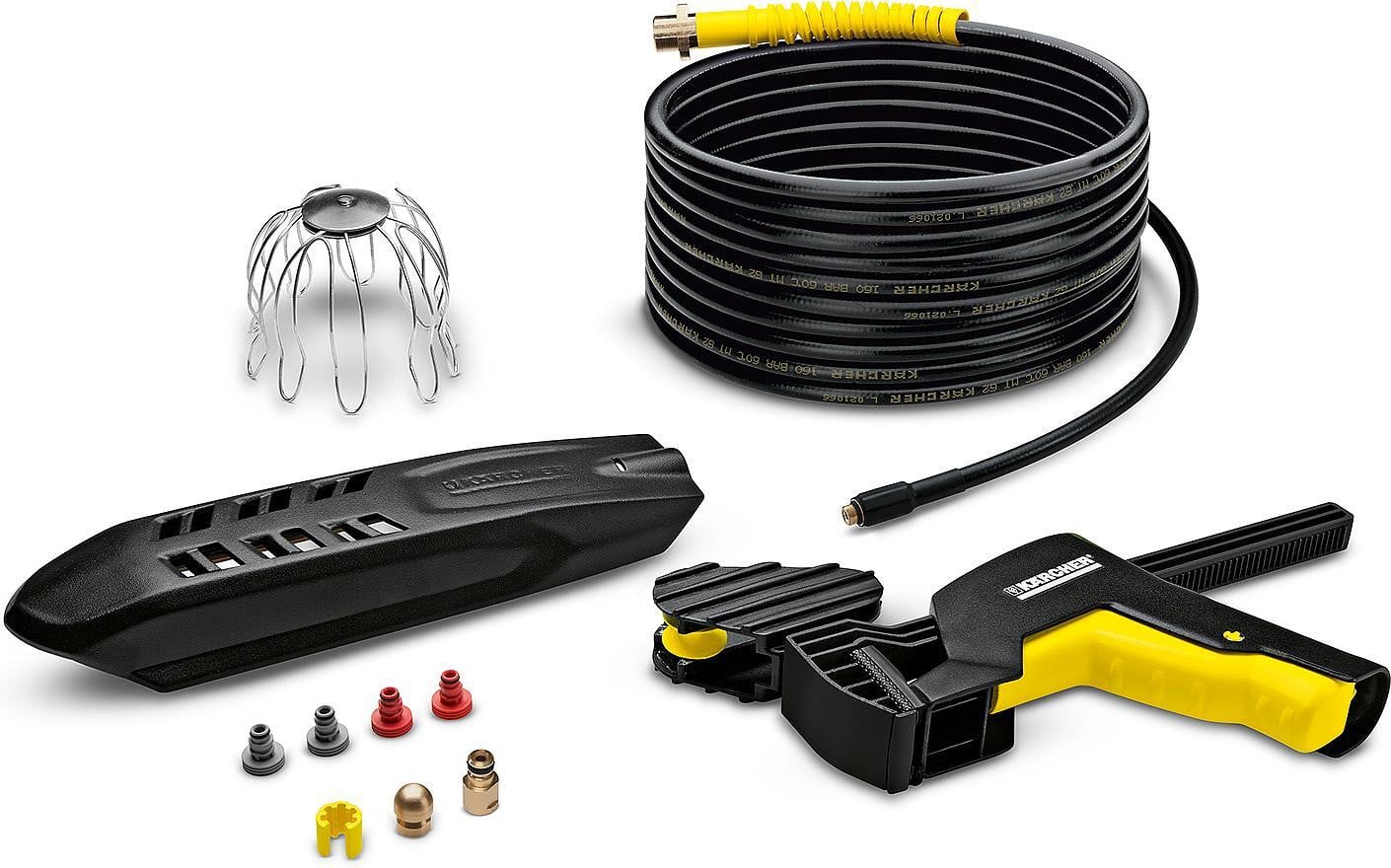 Kärcher Pipe and Gutter Cleaning Kit met hogedrukreiniger, 20m, messing kop