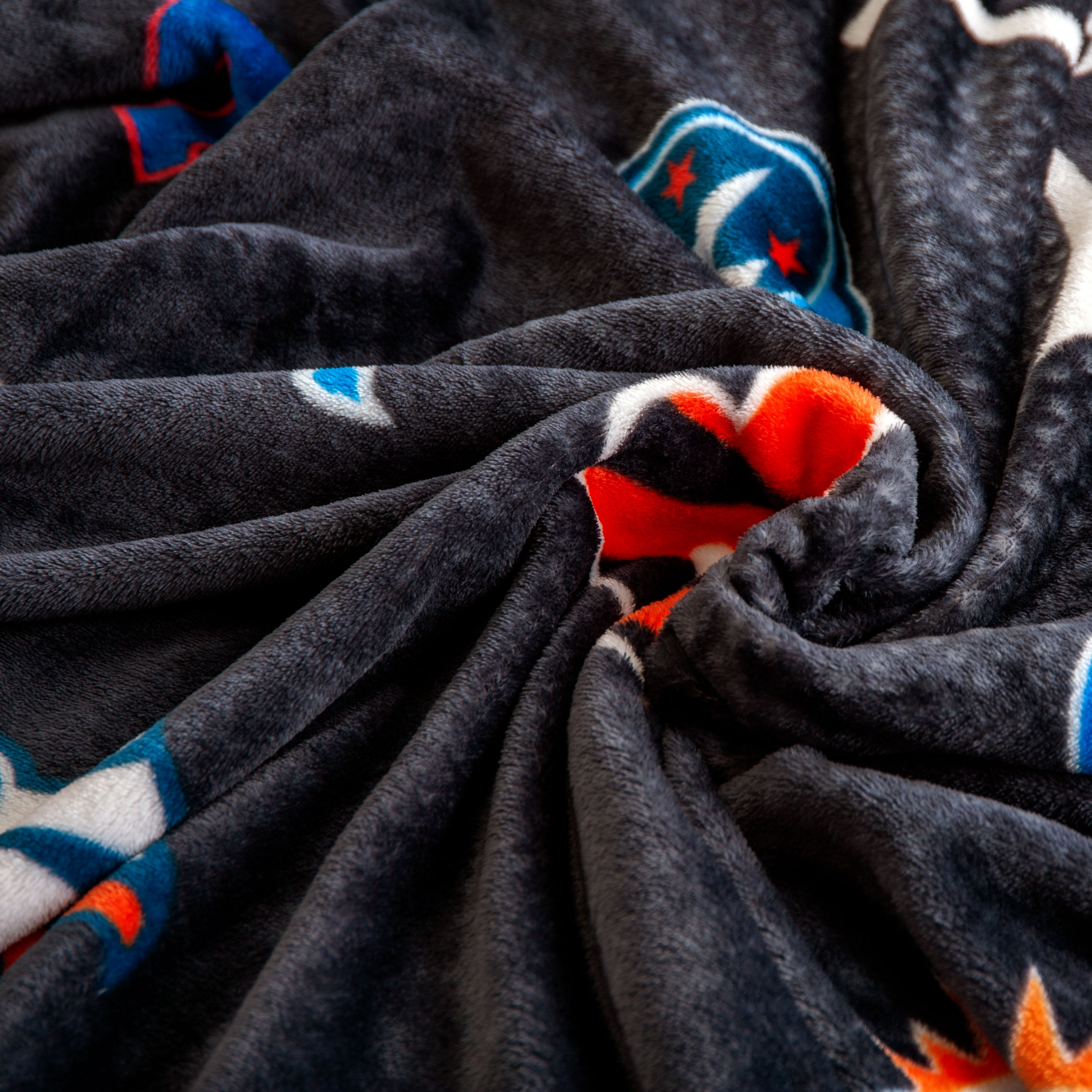 Wohndecke NFL "NFL", bunt, B:150cm L:200cm, Polyester, Wohndecken, Wohndecke, cooles Motiv bunt B/L: 150cm x 200cm