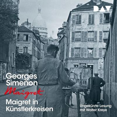 Maigret in Künstlerkreisen - Georges Simenon, Audio, 9783742412317