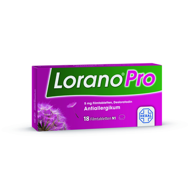 Hexal AG LORANOPRO 5 mg Filmtabletten 18 St 13917740