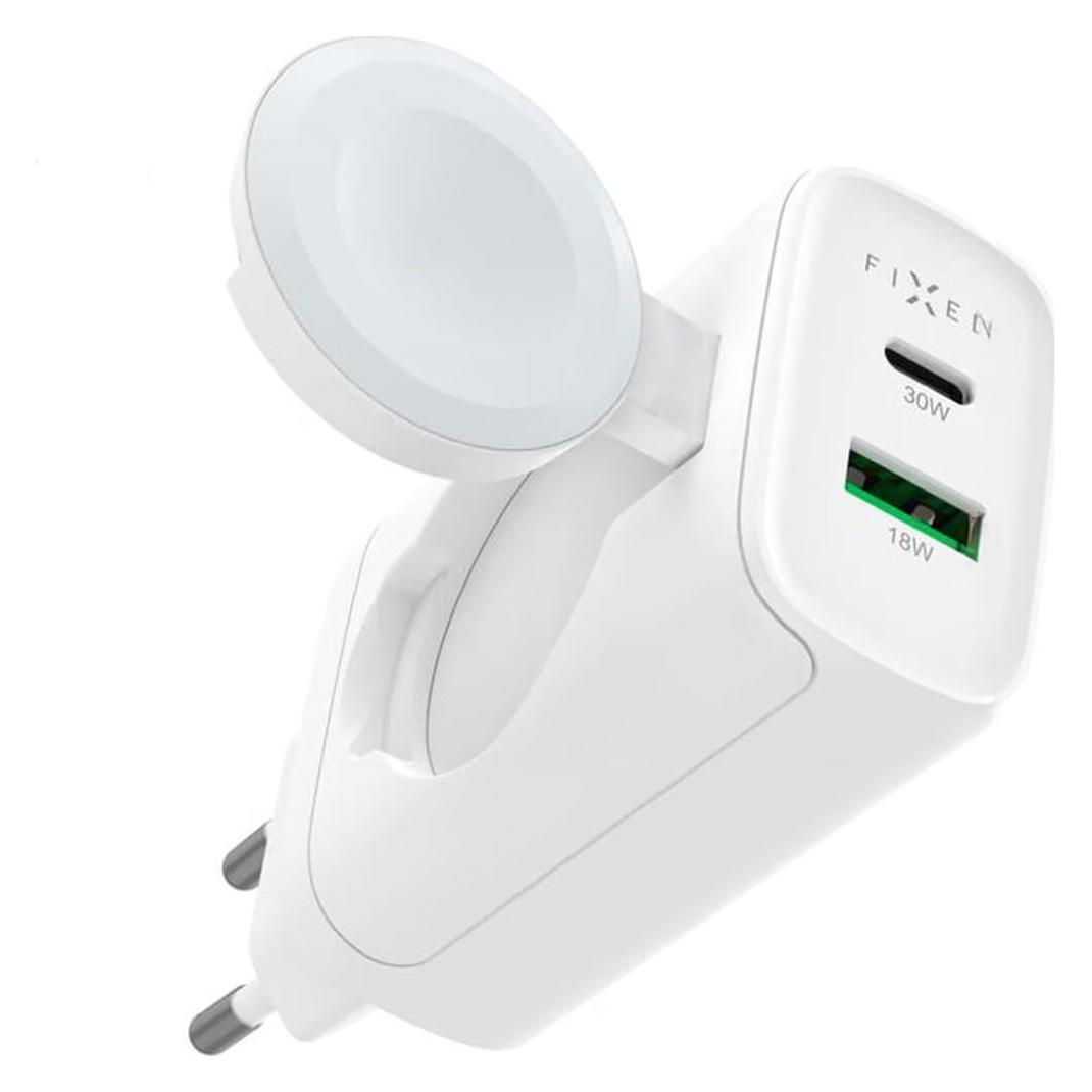 Fixed MagFlip (33 W, 3 Ports) (FIXC33-CUW-WH)