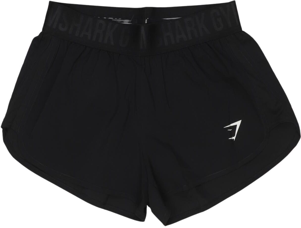 Gymshark Damen Shorts, Schwarz, Gr. XS, Synthetik - Second Hand