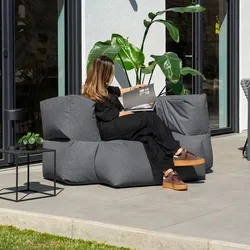 HOME DELUXE Outdoor Sitzsack HEAVEN - Anthrazit