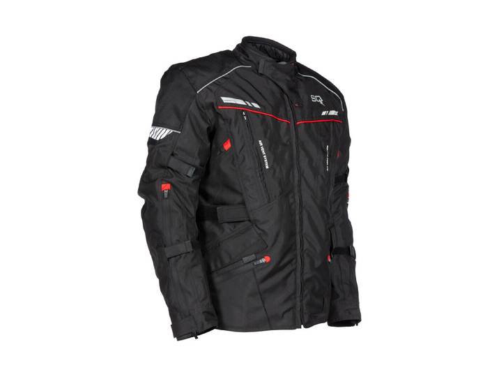 SQ Motorradjacke Voyager Schwarz 3XL