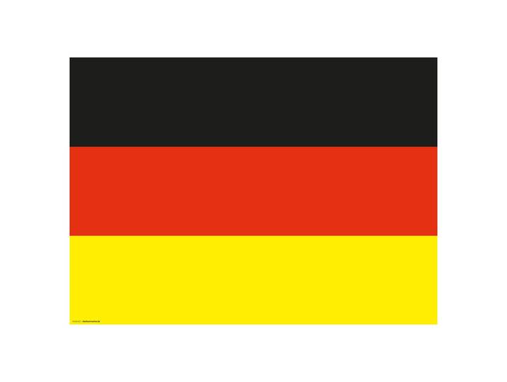 Tischset Deutsche Flagge 12er-Set 44 x 32cm Multicolor