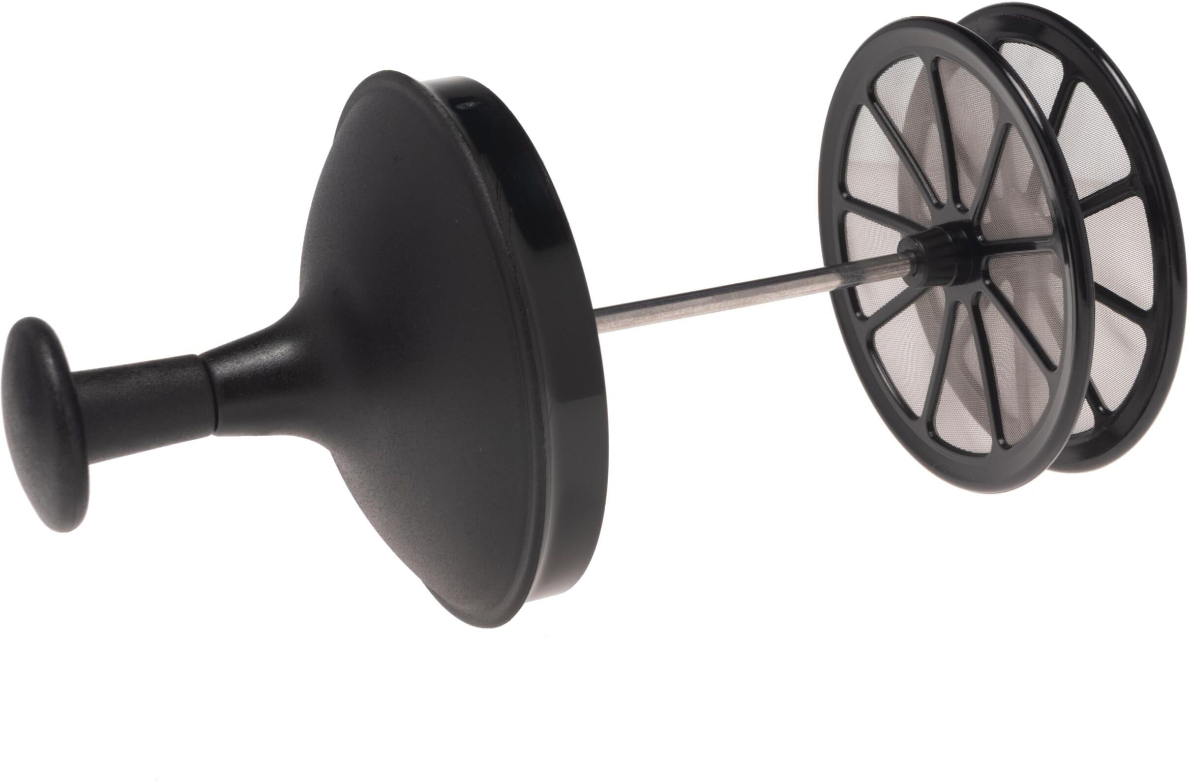 Bialetti Milchaufschäumer "Tuttocrema", schwarz, H:8cm, Milchaufschäumer, Milchaufschäumer schwarz Einheitsgröße