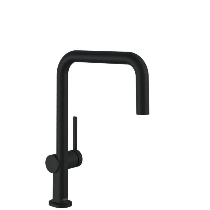 hansgrohe Talis M54 U220 Küchenarmatur 72806670 1jet, mattschwarz