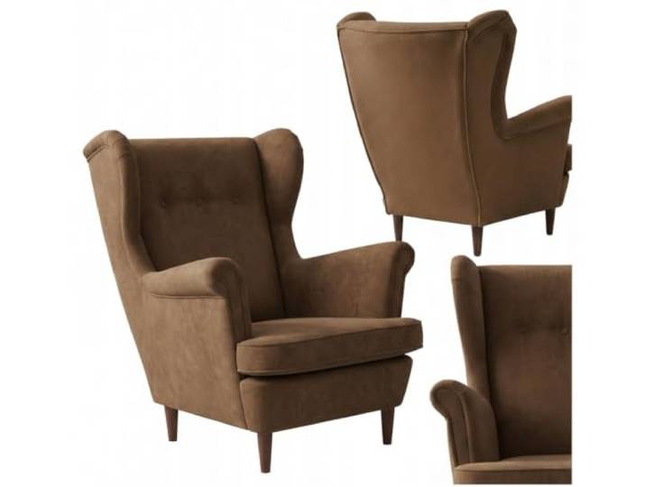 Family Meble Ohrensessel Ari Aura – skandinavischer Sessel, Muster Aura 104
