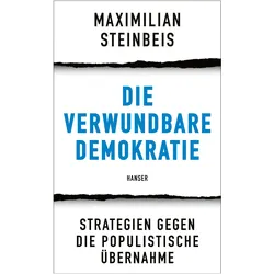 Die verwundbare Demokratie, Sachbücher von Maximilian Steinbeis