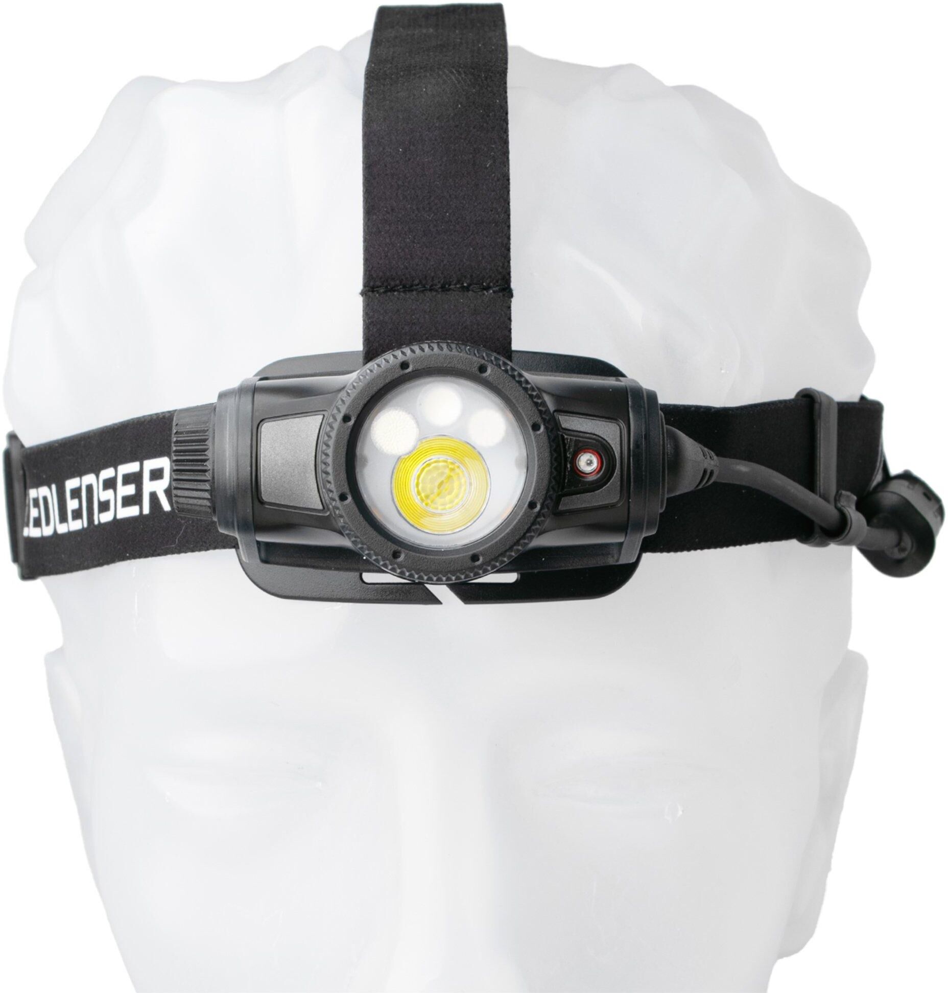 Ledlenser H9R 503355 torcia frontale ricaricabile, 2200 lumen