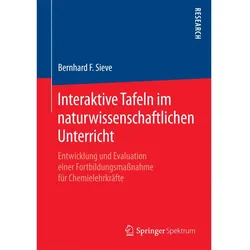 Interaktive Tafeln im naturwissenschaftlichen Unterricht, Fachbücher von Bernhard F. Sieve