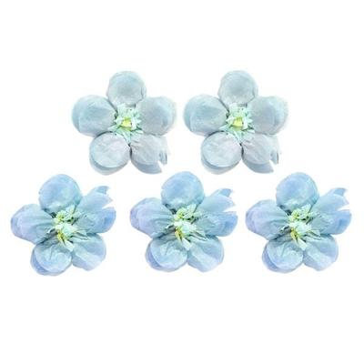 Seidenpapierblumen Vergissmeinnicht, XS,, Ø 7 cm, 5