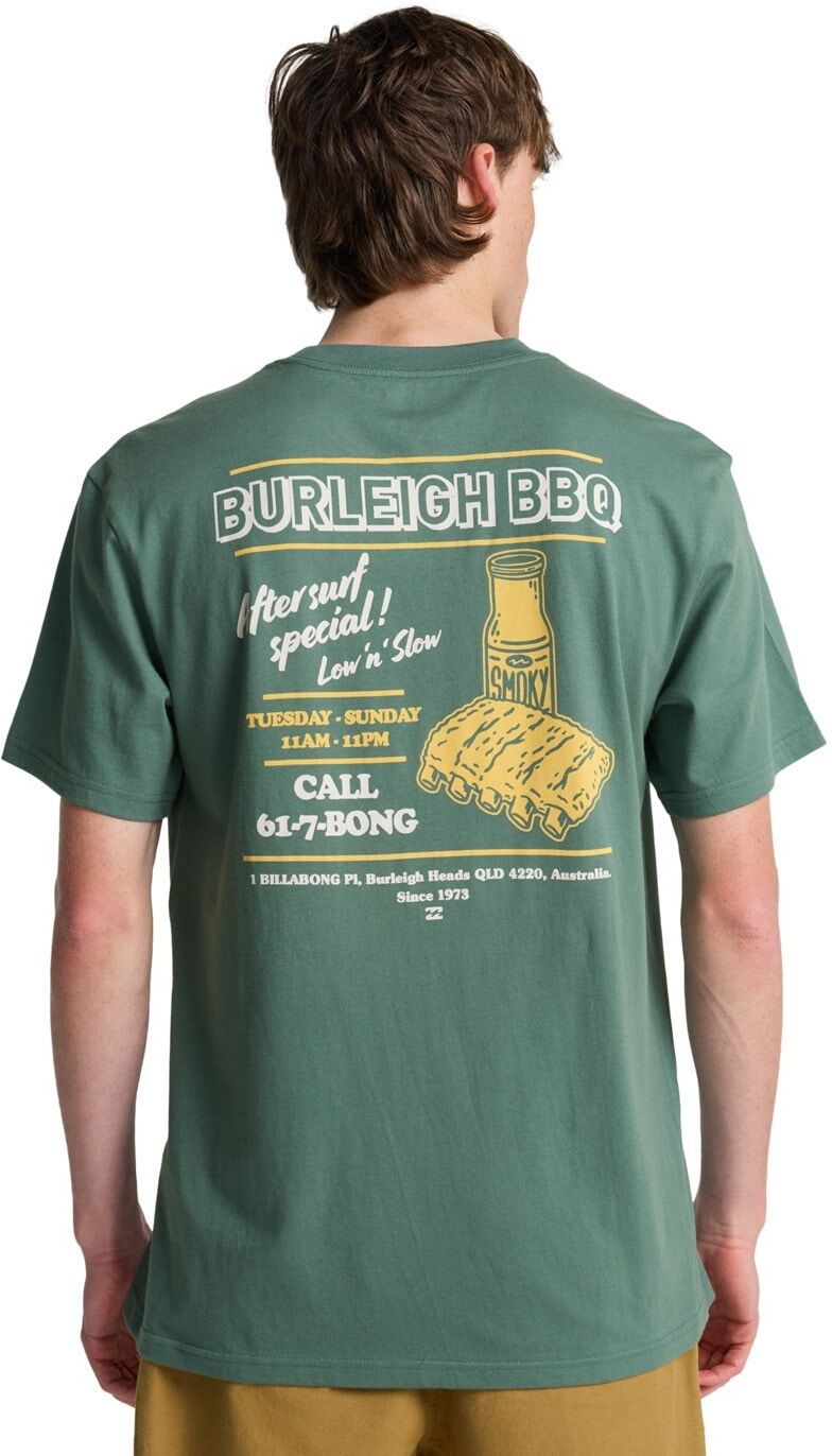 T-Shirt BILLABONG "Food Court", Herren, Gr. XL, grün (sea grün), Obermaterial: 100% Baumwolle., Shirts T-Shirt sea grün XL