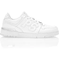 PLEIN SPORT Low-Top-Sneaker, Größe 45 in Weiß 01