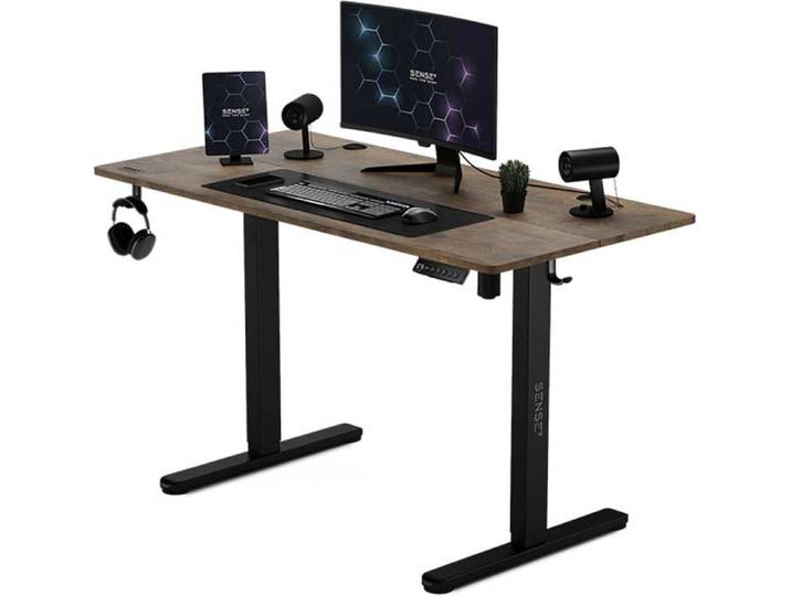Bureau électrique - NOJO - SENSE7 - Réglable en hauteur - Gestion des câbles - Silencieux