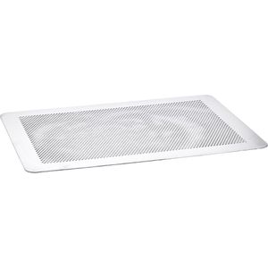 deBuyer Backblech 10-736840, silber, gelochtes Aluminium, 40 x 30 cm, ohne Rand