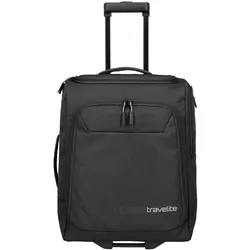 travelite KICK OFF Rollenreisetasche S Schwarz
