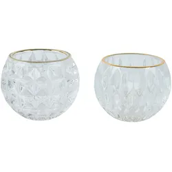 Windlicht CRYSTAL (DH 7,80x6 cm) - DH 7,80x6 cm