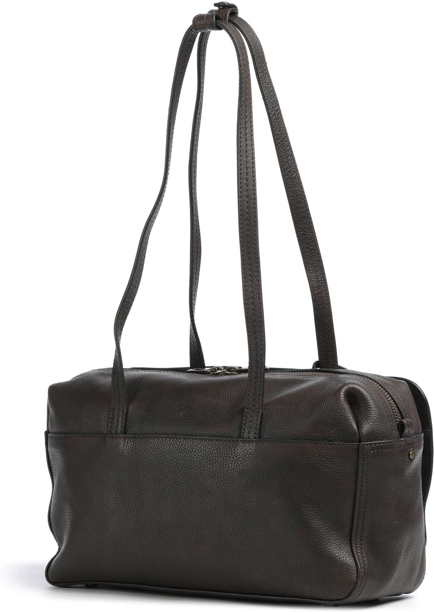Liebeskind Clarice II Vintage Pebble M Schultertasche aus Leder, braun