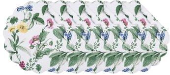 C&F Home Marcy Blooms Round Quilted Placemat Set 6