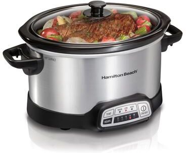 Hamilton Beach 4 Quart Programmable Slow Cooker