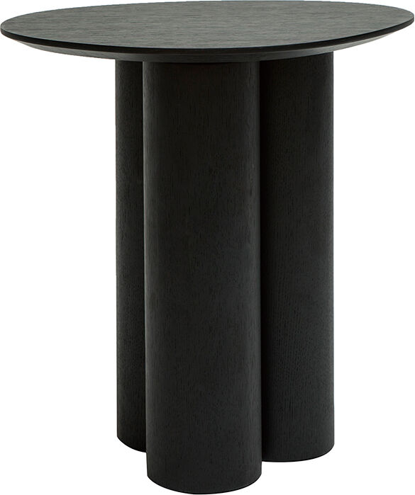 Miliboo Design-Beistelltisch Schwarz HOLLEN