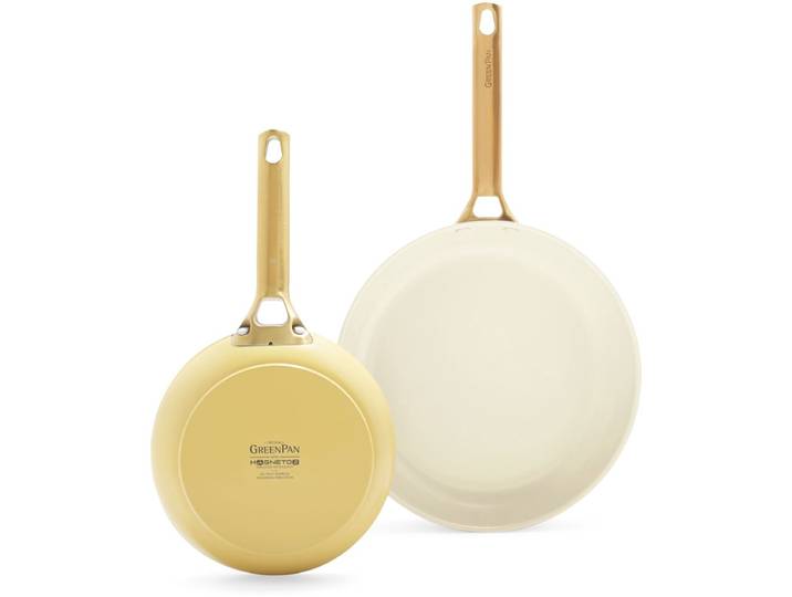 GreenPan Padova Reserve 2-delige koekenpannenset 20+26cm Geel