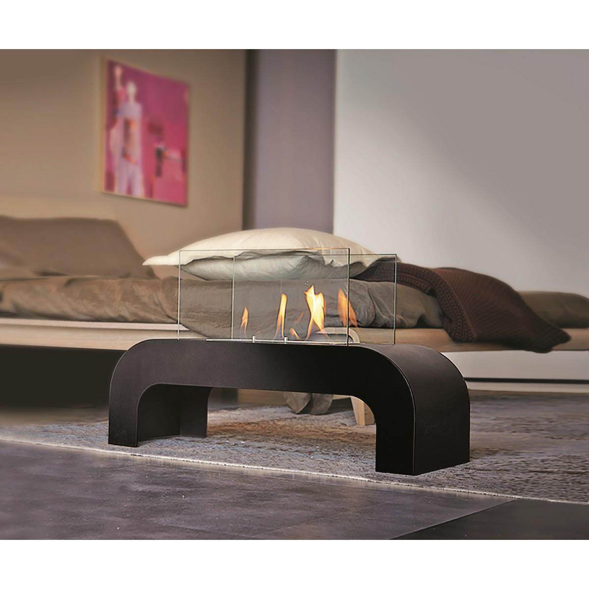 Tecno Air System KAMIN vloermodel Trento Zwart