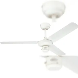 Westinghouse Deckenventilator Industrial 122 cm Weiß mit Zugkette 122