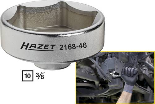 Hazet 2168-46 Ölfilterschlüssel (3/8")