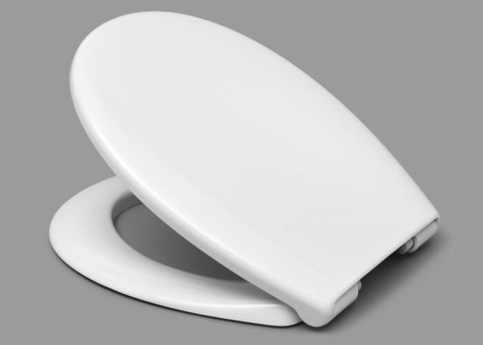 Haro WC-Sitz Como 521906 weiss, Edelstahl Scharniere, Softclose