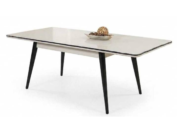 JVmoebel Esstisch Esstisch Ausziehtisch Tisch Beige Modern Edel Küche Esszimmer Holz (1-tlg)