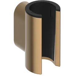hansgrohe Porter Fine Brausehalter 28885140 feste Halteposition, aus Metall, brushed bronze
