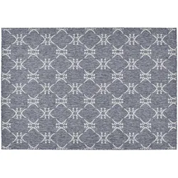 Sansibar In- & Outdoorteppich Nordsee Beach SA-034 anthracite 133x190 cm