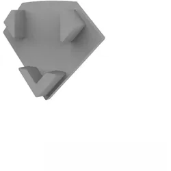 ISOLED Endkappe E206 für LED Fliesenprofil Inneneck, (1 Stk.), geschlossen ISO-114955