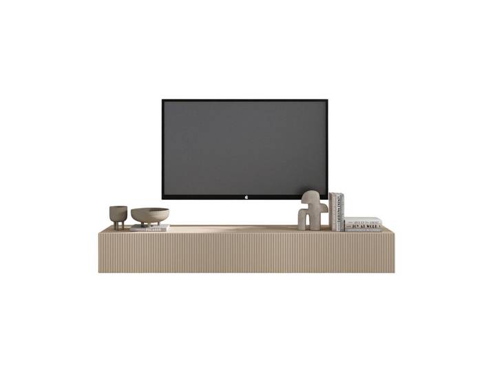 Mid.you Lowboard, Kaschmir, 180x29x30 cm, hängend, Wohnzimmer, Wohnwände, Lowboards, Lowboards hängend