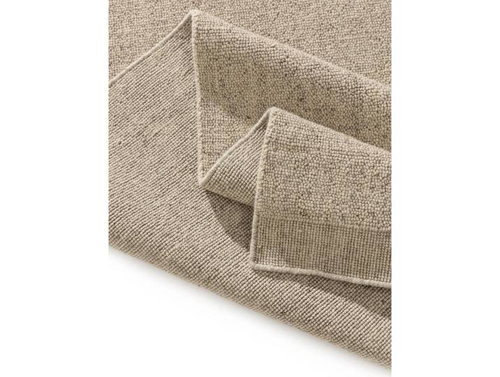 benuta Wollteppich Imke Beige 160/230 cm, Textil, Uni, Rechteckig, 160x230 cm, pflegeleicht, Teppiche & Böden, Teppich