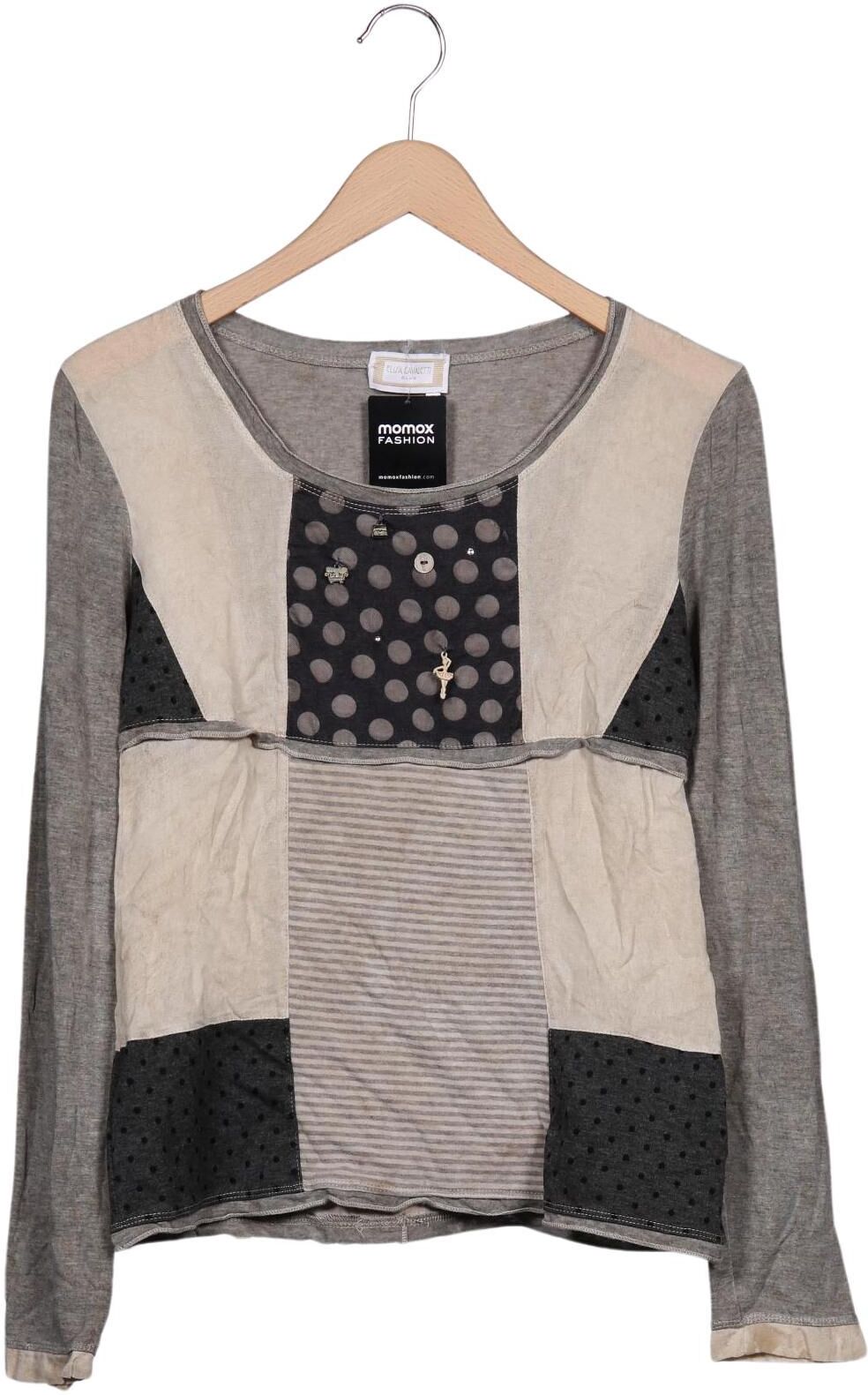 Elisa Cavaletti Damen Langarmshirt, Mehrfarbig, Gr. M, kein / Etikett - Second Hand