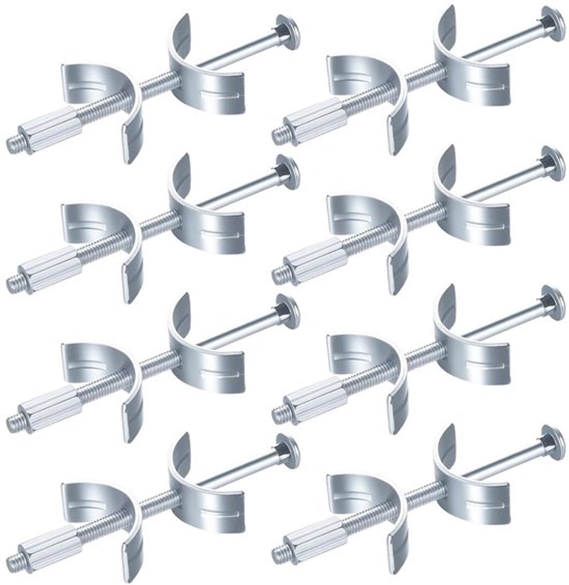 8 sets M6 x 100mm werkbladverbinders voor meubels, kasten en houten tafelbladen
