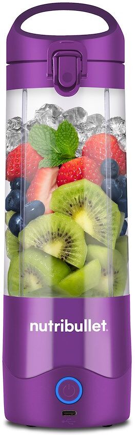 Frullatore portatile Nutribullet NBP003PU, autonomia 15 cicli