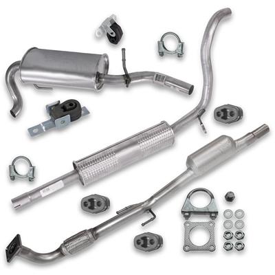 Bestprice Schalldämpfer Set + Katalysator [Hersteller-Nr. 40391501] für VW, Seat