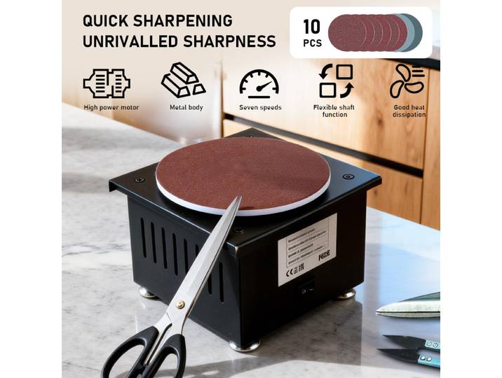 Ponceuse à bande électrique pour bricolage domestique, machine à poncer haute vitesse, affûteur de couteaux, ouvre-lames, machine de meulage et de polissage de table