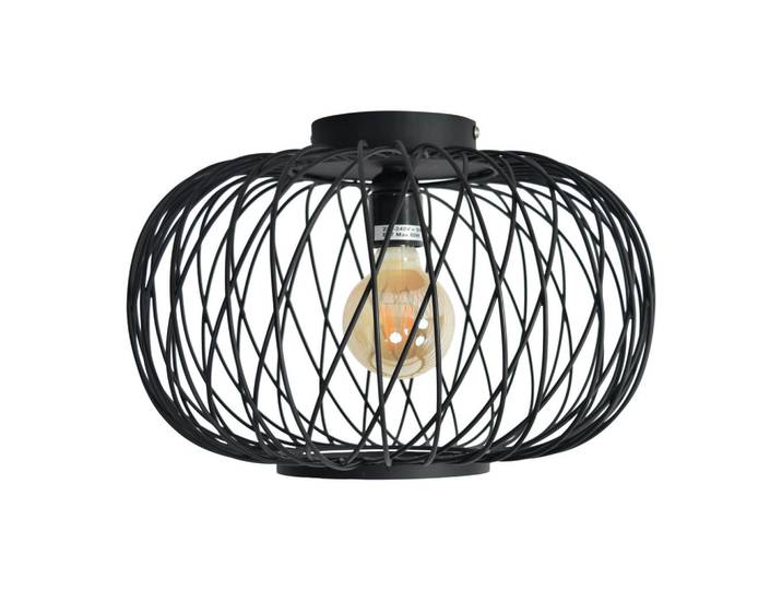 Urban Interiors Deckenleuchten Twist Schwarz, Metall, E27, 37x24x37 cm, Lampen & Leuchten, Innenbeleuchtung, Deckenleuchten, Deckenleuchten