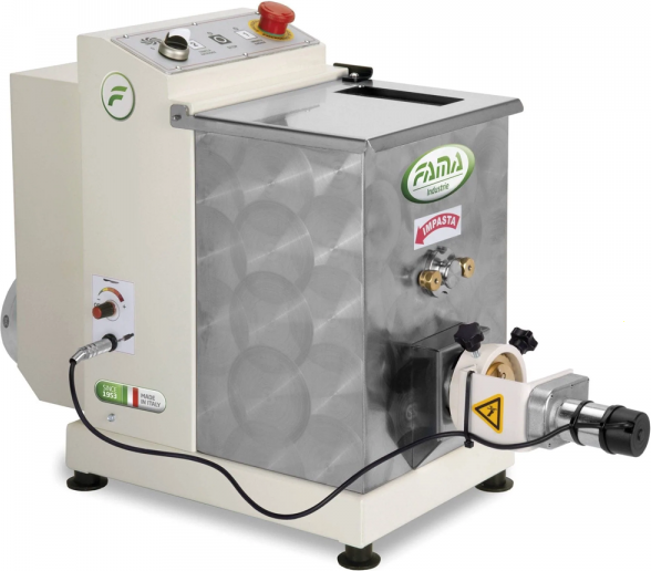 Fama Industrie Fama Grande con tagliapasta - Macchina per la pasta professionale trifase 2 in 1 - Impasta ed estrude
