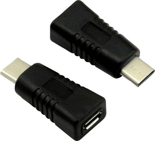 Value USB 2.0 Adapter [1x USB-C Stecker - 1x USB 2.0 Buchse Micro-B]
