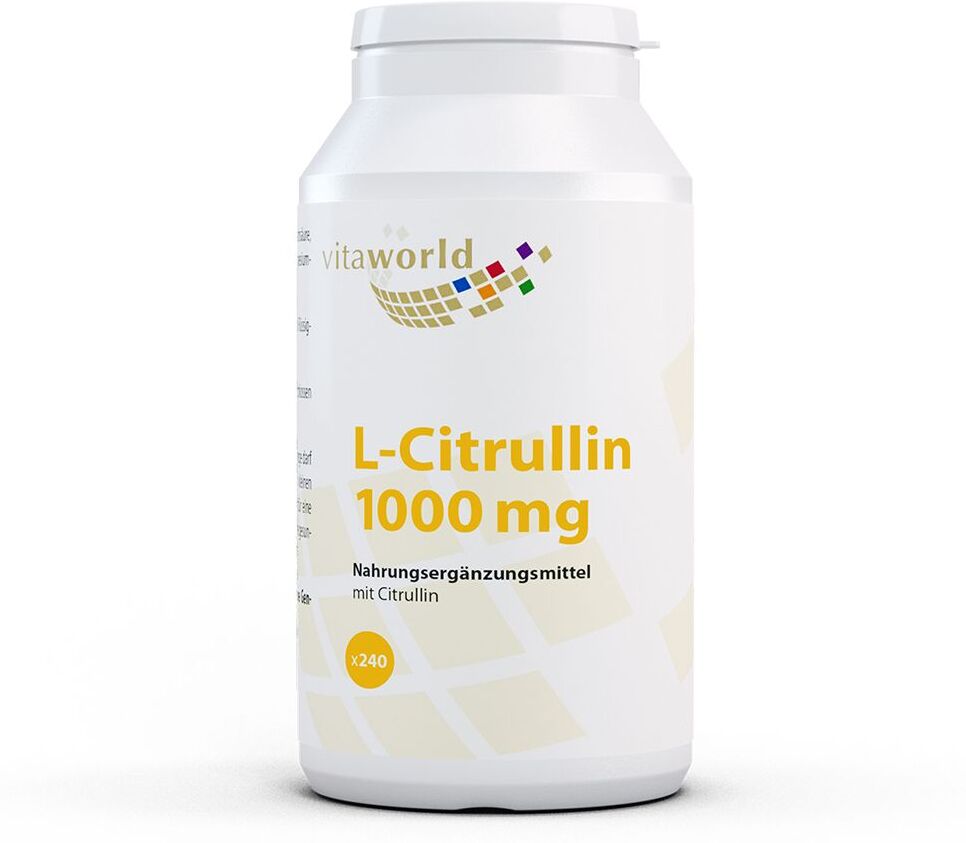 vitaworld L-Citrullin 1000 mg Tabletten 240 St