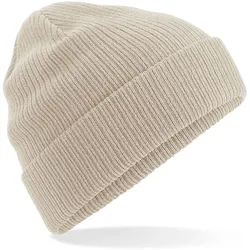 Beechfield Unisex Bio Strickmütze Beanie B50N sand one size