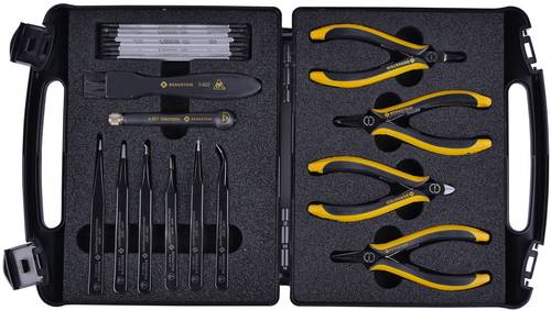 Bernstein Tools for Electronics 2230 Werkzeugset ESD im Koffer 20teilig